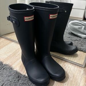 Hunter rain boots